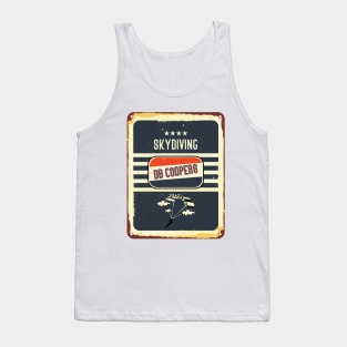 sky diving db coopers Tank Top